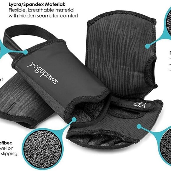 Elite Padded Non-Slip Yoga Gloves & Socks for Ultimate Comfort & Grip - Picture 2 of 6